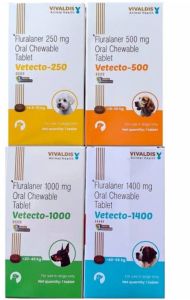 Vetecto 1000mg Oral Chewable Tablet