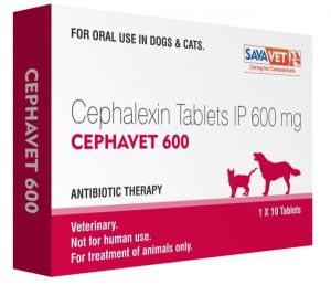 Cephavet Cephalexin 300mg Tablets