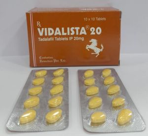Vidalista 20mg Tadalafil Tablets