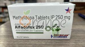 Alfadofox Methyladopa 250mg Tablets