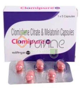 Clomipure 50mg Citrate Melatonin Capsules