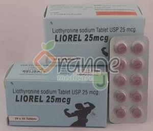 Liorel 25mcg Liothyronine Sodium Tablets