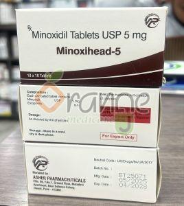 Minoxihead 5mg Minoxidil Tablets