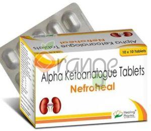 Nefroheal 200mg  Alpha Ketoanalogue Tablets