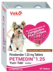 Petmedin 1.25mg Pimobendan Tablets