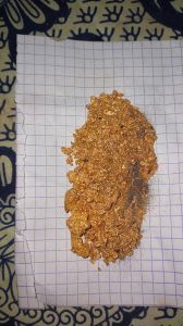 Au Gold Rough Uncut Diamonds