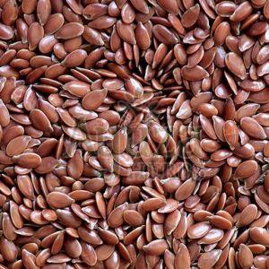 Dried Brown Flax Seeds