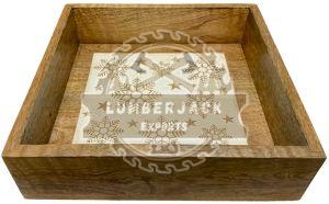 Wooden Kitchenware Christmas Storage Box