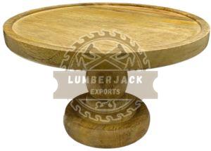 Wooden Serveware Pedestal Display Cake Stand