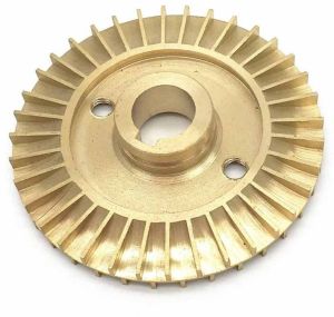 Golden Brass Water Pump Impeller