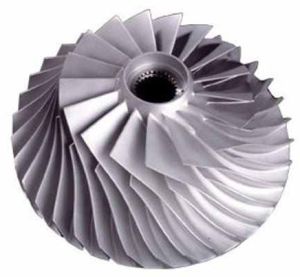 Stainless Steel Semiclosed Turbine Pump Impeller
