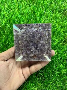 Amethyst Orgone Pyramid