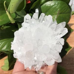 Natural Clear Quartz Crystal Cluster