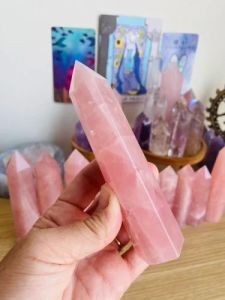 Rose Quartz Tower Stone