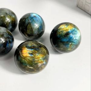 Flashy Labradorite Stone Sphere