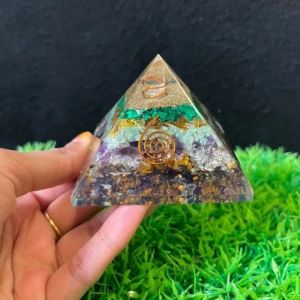 Eight Element Orgonite Pyramid