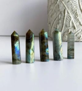 Multicolor Labradorite Pencil Point