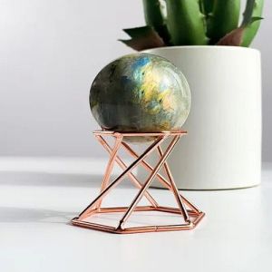 Flashy Labradorite Stone Sphere