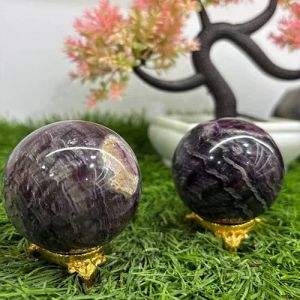 Multi Fluorite Gemstone Sphere Ball