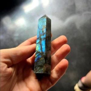 Multicolor Labradorite Pencil Point