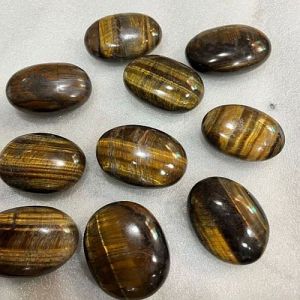 Oval Shape Tiger Eye Stone