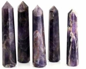 Purple Amethyst Stone Tower