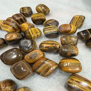 Tiger Eye Tumbled Stone