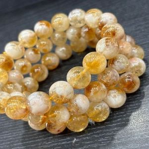 Yellow Citrine Stone Bracelet