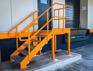 Mild Steel Platform Handrail