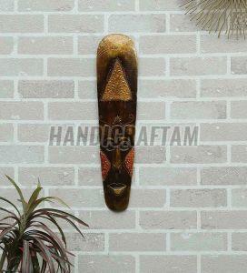 Wooden Tribal Decorative Wall Mask