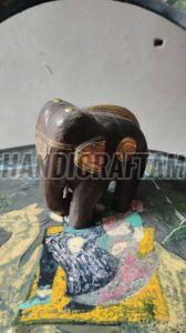 Hand Painted Wooden Elephant