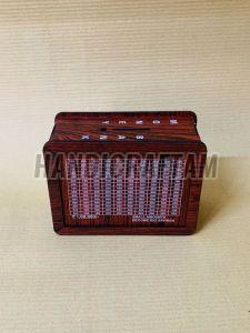 Wooden Piggy Money Bank