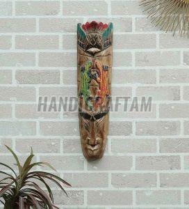 Wooden Tribal Decorative Wall Mask