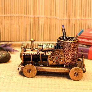 Wrought Iron Engine Pen Holder