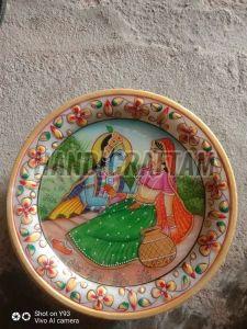 Decorative Marble Inlay Plate