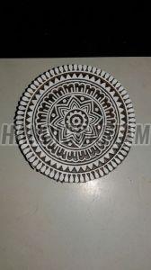 Handmade Wooden Printing Block