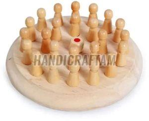 Wooden Memory Chess Game