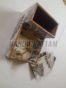 Decorative Wooden Tissue Box