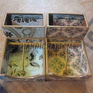 Decorative Wooden Tissue Box