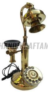 Golden Brass Antique Telephone