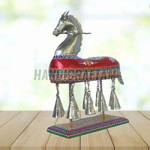Aluminium Horse With Bells