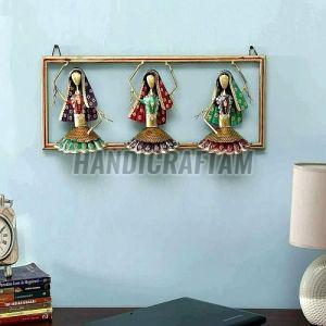 Wrought Iron Musician Rectangle Frame