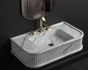 Ceramic Italian Marble Wash Basin