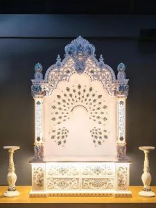 Designer White Marble Temple