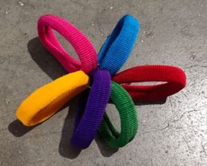 polyester hair bands