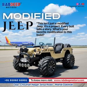 custom jeep build fabrication service