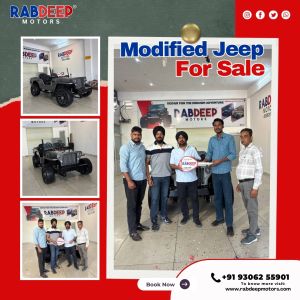 Looking for the Best Modified Jeep Dealer near You in Punjab?