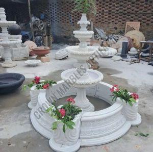 White Sandstone Fountain