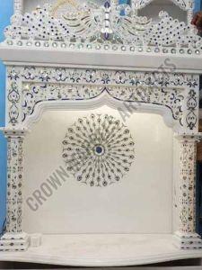 Carved White Marble Temple