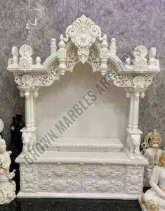 2x4 Feet White Marble Temple
